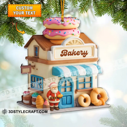 Bakery Christmas Home Decor Christmas Ornament Personalized Ornament Ornament