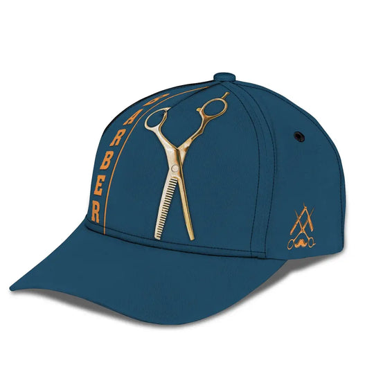 Barber Classic Cap, Hairstylist Hat, Unisex Barber Hat style option 2