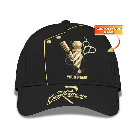 Barber Classic Cap, Hairstylist Hat, Unisex Barber Hat style option 1