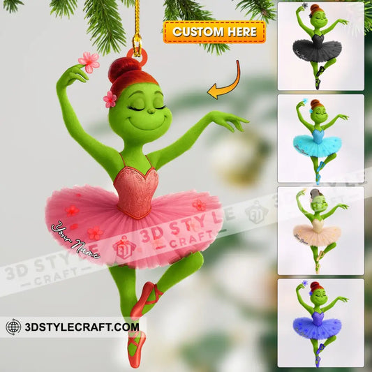 Christmas ELF Ballet Home Decor Christmas Ornament Personalized Ornament 3.54’’ / 1 Ornament Ornament
