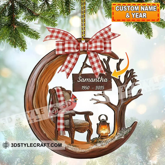 Christmas Memorial Home Decor Christmas Ornament Personalized Ornament 3.54’’ / 1 Ornament Ornament