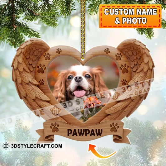 Christmas Memorial Pet Home Decor Christmas Ornament Personalized Ornament 3.54’’ / 1 Ornament Ornament