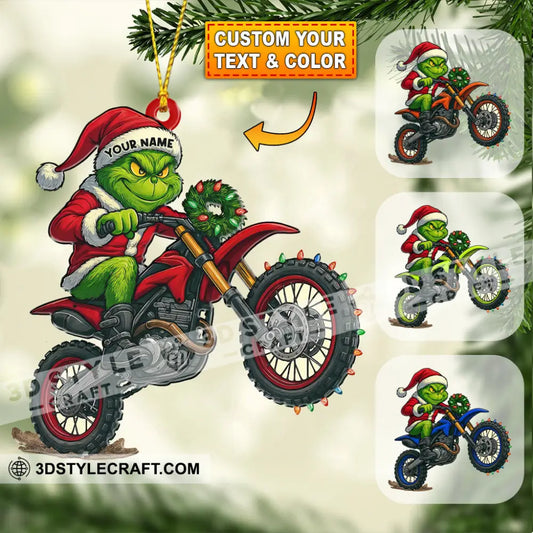 Christmas Rider Home Decor Christmas Ornament Personalized Ornament 3.54’’ / 1 Ornament Ornament