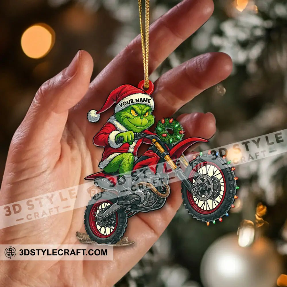 Christmas Rider Home Decor Christmas Ornament Personalized Ornament Ornament