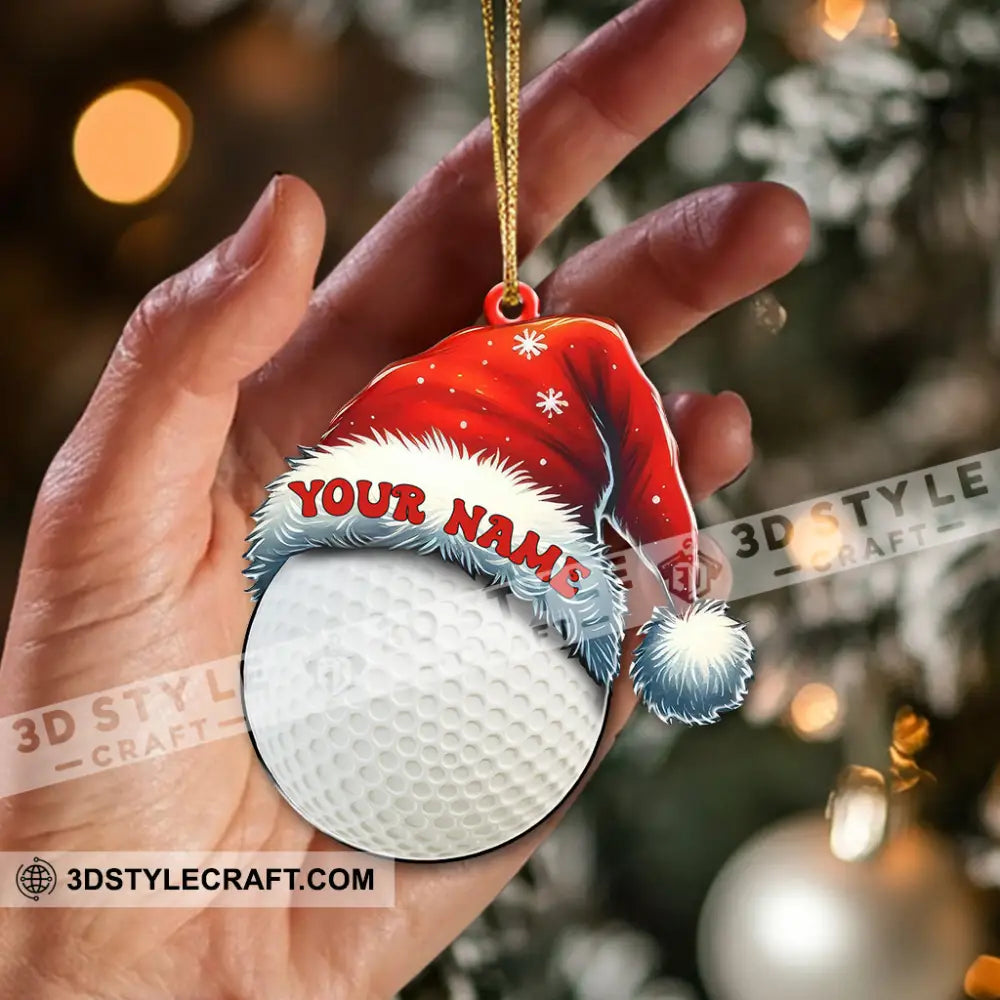 Christmas Sports Ball Home Decor Christmas Ornament Personalized Ornament Ornament