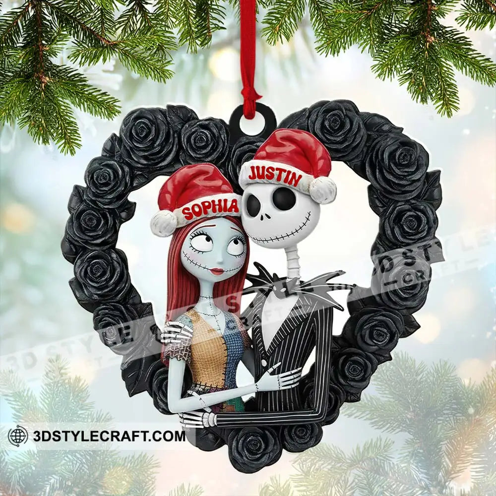 Couple Home Decor Christmas Ornament Personalized Ornament Ornament