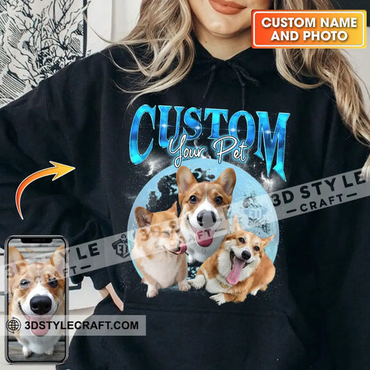 Custom Background And Name Pet Lover Shirt - Personalized T-Shirt Apparel
