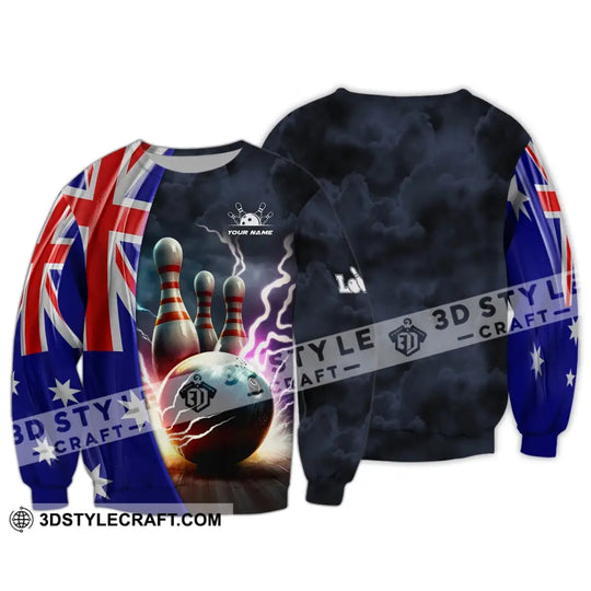Custom Unisex Shirt, Bowling Australia Polo Shirt Bowling T-Shirt, Shirt For Bowling Lovers style option 4