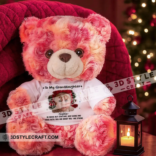 First Christmas Baby, Personalized Teddy Bear Shirt style option 3
