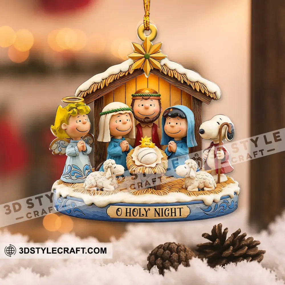 Holy Night Christmas Home Decor Christmas Ornament Ornament