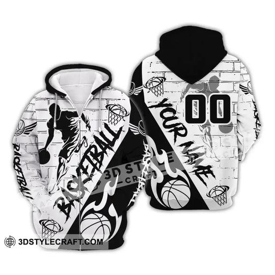 Man Shirt, Basketball Shirt, Custom Name T-Shirt, Basketball Fire, Gift for Basketball Player style option 3