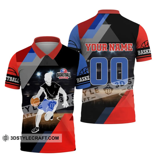 Man Shirt, Basketball Shirt, Custom Name T-Shirt, Basketball Tournament, Gift for Basketball Player style option 4