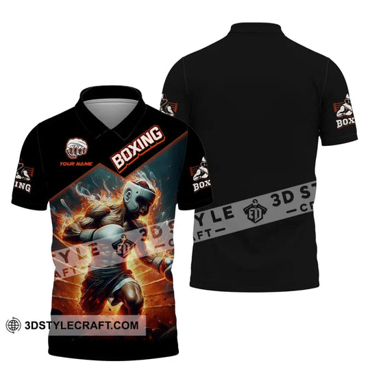 Man Shirt, Boxing Shirt, Custom Name T-Shirt, Boxing Man Shirt, Gift for Boxing Lover style option 4