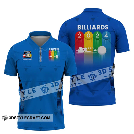 Man Shirt, Custom Billiards Polo Shirt, Billiards T-shirt, Billiards Shirt, Shirt For Billiards Lovers style option 2