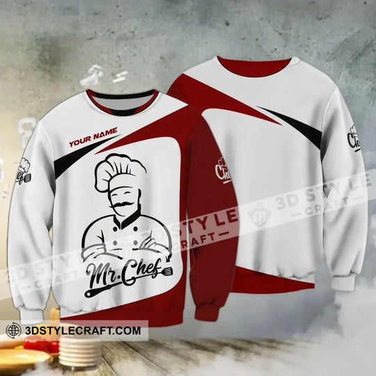 Man Shirt - Custom Chef Name T-Shirt, Mr.Chef Shirt style option 4