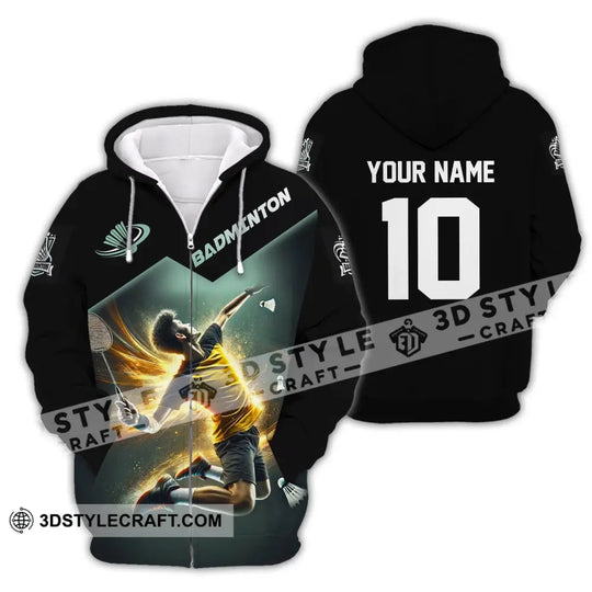 Man Shirt, Custom Name and Number Badminton Polo Shirt, Badminton Club Uniform, Badminton T-Shirt style option 4
