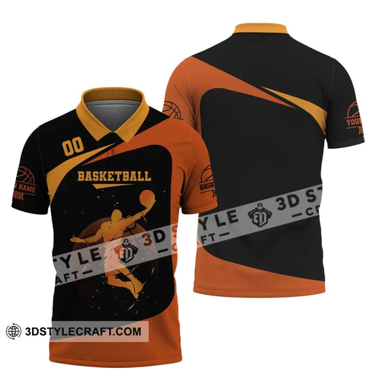 Man Shirt, Custom Name and Number Basketball Shirt, Gift for Basketball Player style option 4