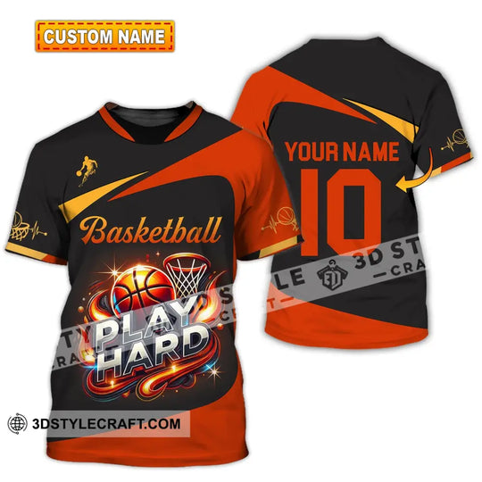 Man Shirt, Custom Name and Number Basketball Shirt, Basketball Polo Long Sleeve, Basketball Club Uniform, Basketball Lover Gift style option 1