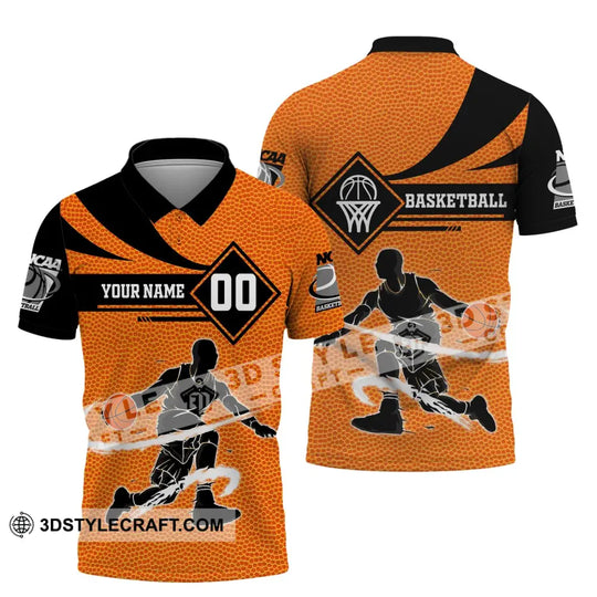 Man Shirt, Custom Name and Number Basketball T-Shirt, NCAA Basketball, Gift for Basketball Player style option 4