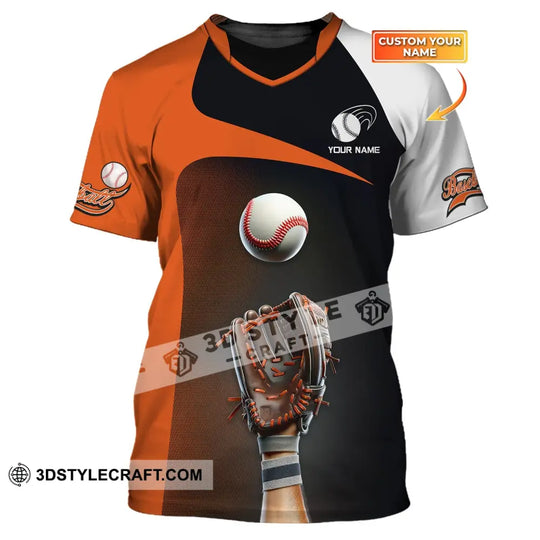 Man Shirt, Custom Name Baseball Shirt, T-Shirt for Baseball Team, Gift for Baseball Players style option 1