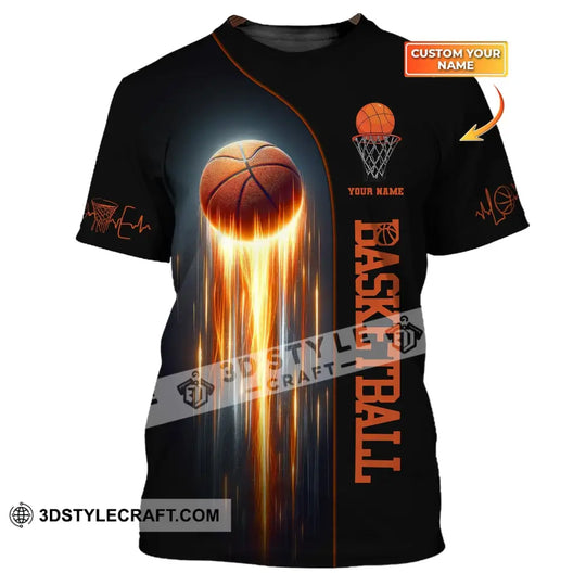Man Shirt, Custom Name Basketball Shirt, Basketball Polo, Gift for Basketball Player style option 1