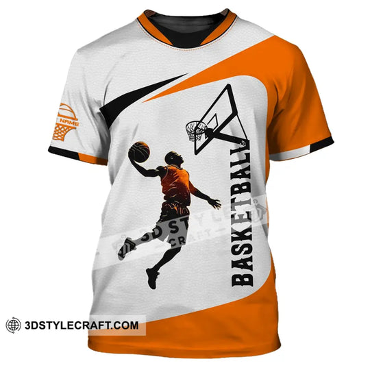 Man Shirt, Custom Name Basketball T-Shirt, Basketball Polo, Gift for Basketball Player style option 2