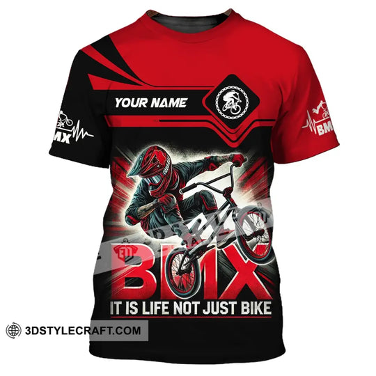 Man Shirt, Custom Name Bicycle Moto Cross Shirt, BMX Polo Shirt Long Sleeve Hoodie style option 3