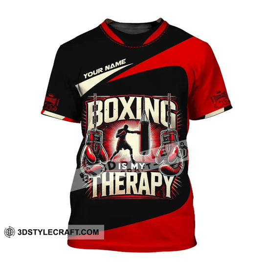 Man Shirt, Custom Name Boxing Shirt, T-Shirt for Boxing  Club, Gift for Boxing Lovers style option 2