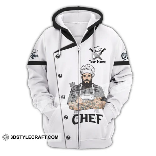 Man Shirt, Custom Name Chef Shirt, Chef T-shirt, Chef Apparel style option 3