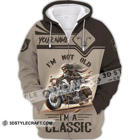 Man Shirt, Custom Name Classic Motorcycle Shirt, Classic Motorcycle Lover Hoodie Shirt Polo Long Sleeve Shirt style option 4