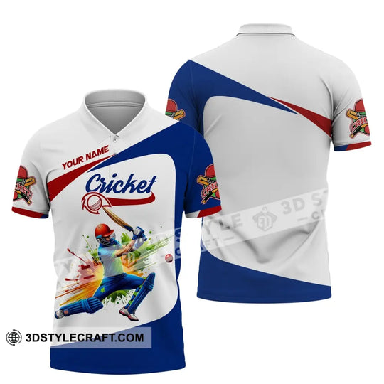 Man Shirt, Custom Name Cricket T-Shirt, Gift for Cricket Lover, Cricket Player Apparel style option 4