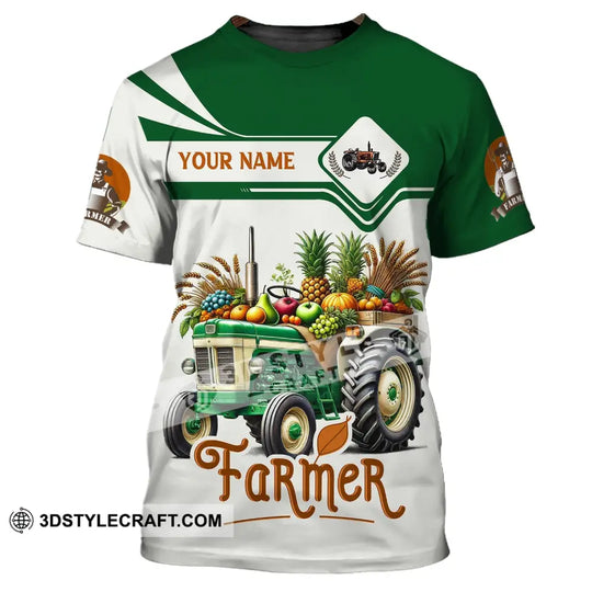 Man Shirt, Custom Name Farmer Shirt, Farmer Polo Shirt, Farmer Apparel style option 4