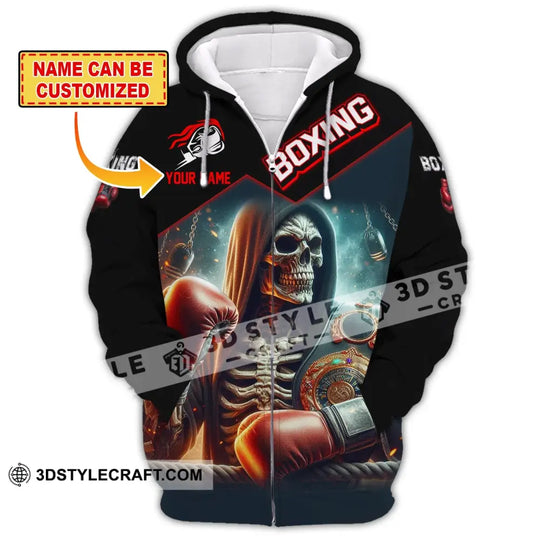Man Shirt, Custom Name Shirt for Boxing Lover, Boxing Gorilla Shirt, Boxing Hoodie Polo Long Sleeve Shirt style option 2