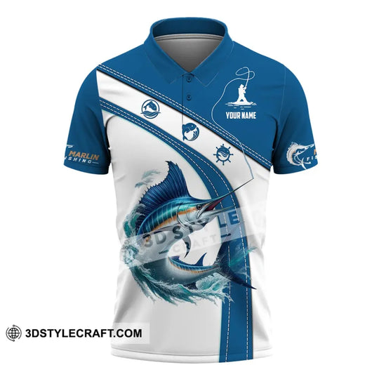 Man Shirt, Custom Name Marlin Fishing Shirt, Fishing Lover Shirt, Fishing Hoodie Shirt Polo Long Sleeve Shirt style option 4
