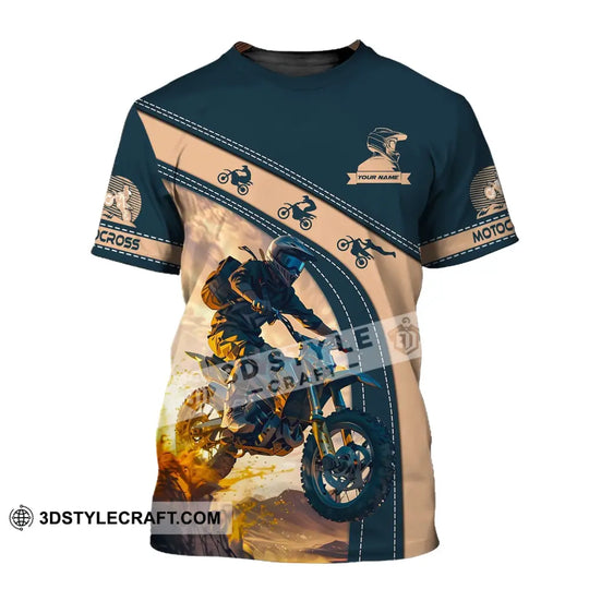 Man Shirt, Custom Name Moto Cross Shirt, Moto Cross Polo Shirt Long Sleeve Hoodie style option 2