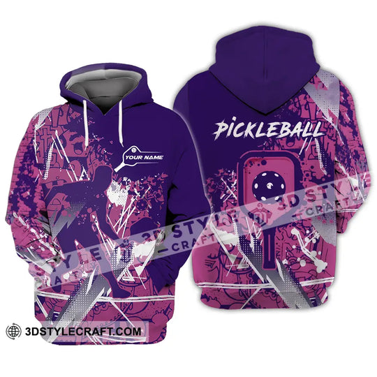 Man Shirt - Custom Name Pickleball Shirt style option 3