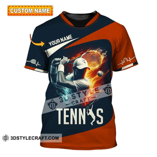 Man Shirt, Custom Name Tennis Shirt, Tennis Player Shirt, Tennis Hoodie Shirt Polo Long Sleeve Shirt style option 1