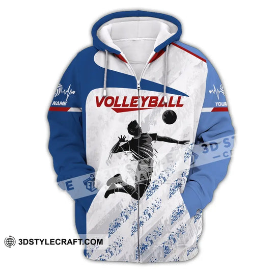 Man Shirt, Custom Name Volleyball Shirt, Gift for Volleyball Players, T-Shirt for Volleyball Club style option 3