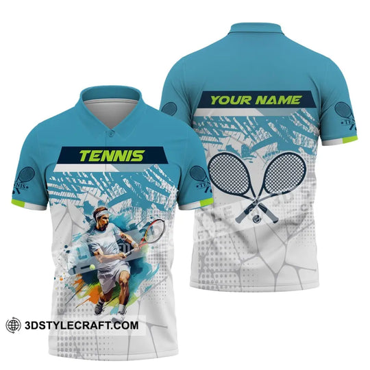 Man Shirt, Custom Tennis Shirt, Tennis Club Shirt, Gift for Tennis Player, Tennis Gifts style option 4