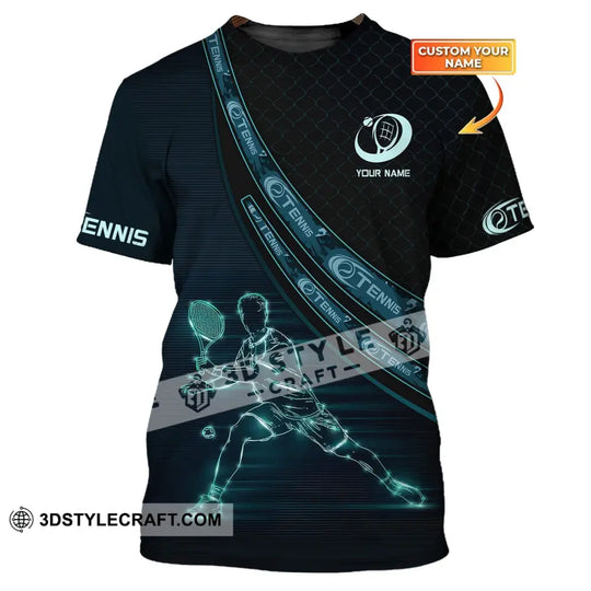 Man Shirt, Tennis Shirt, Tennis T-Shirt, Tennis Lover Gift, Tennis Player Apparel style option 1