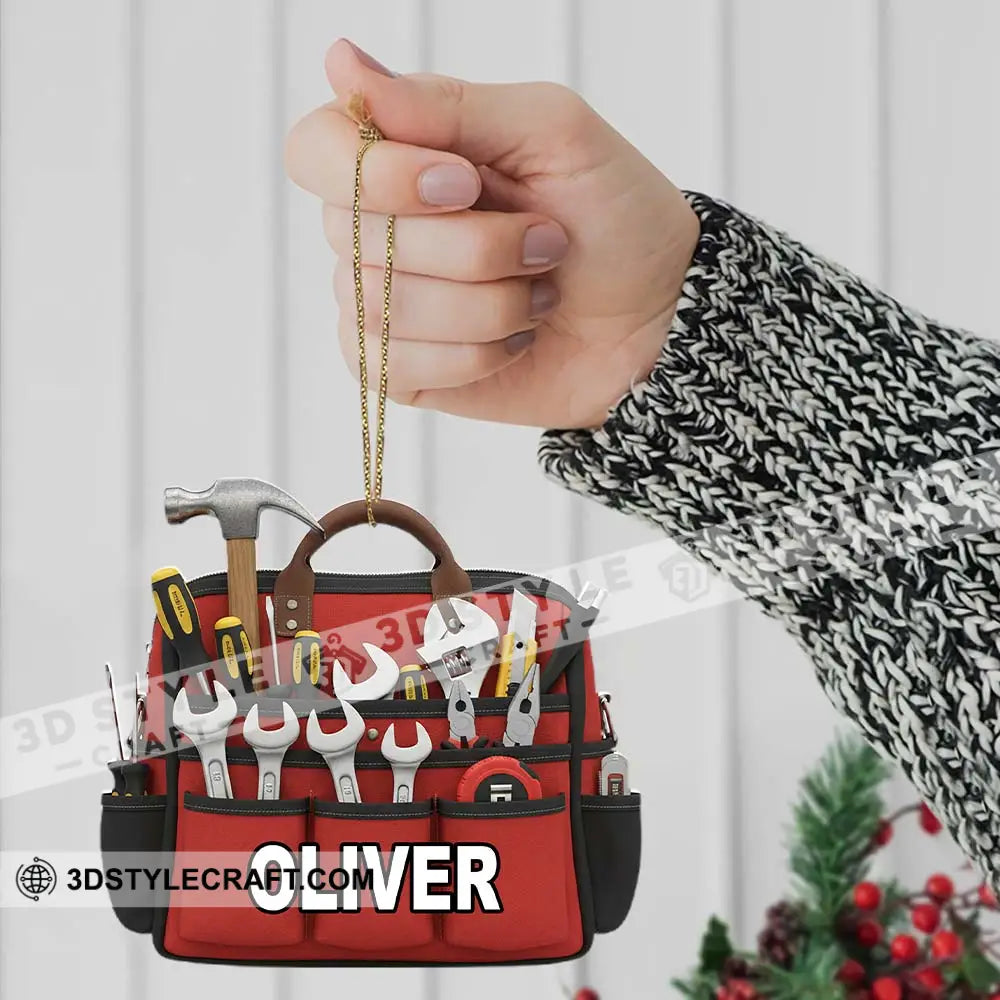 Mechanic Home Decor Christmas Ornament Personalized Ornament Ornament