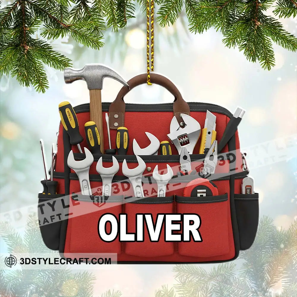 Mechanic Home Decor Christmas Ornament Personalized Ornament Ornament