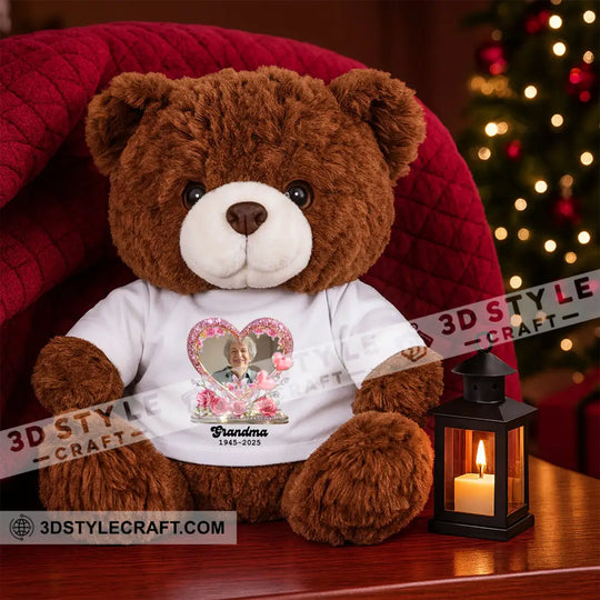 Memorial Bear, Personalized Teddy Bear Shirt style option 4