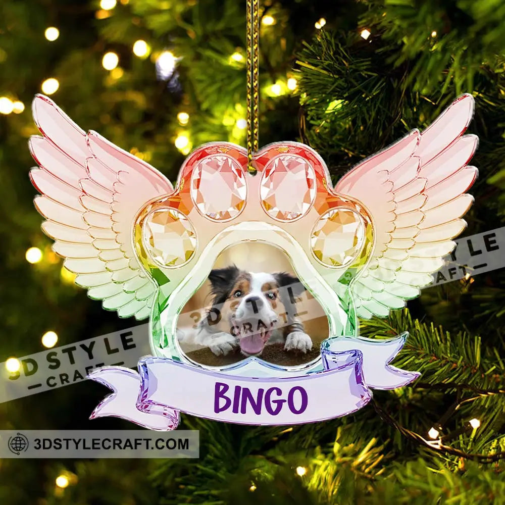 Memorial Pet Christmas Home Decor Christmas Ornament Personalized Ornament Ornament