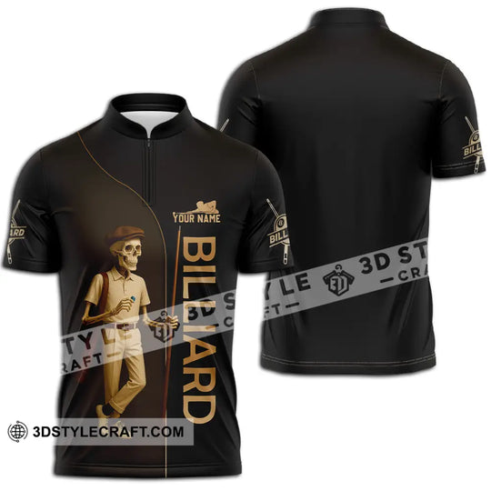 Men Shirt - Custom Billiards Shirt style option 2