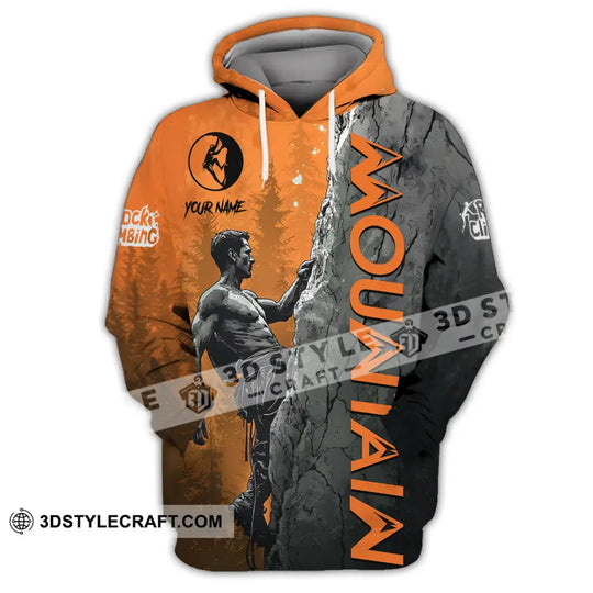 Men Shirt - Custom Climbing Mountain Shirt style option 3