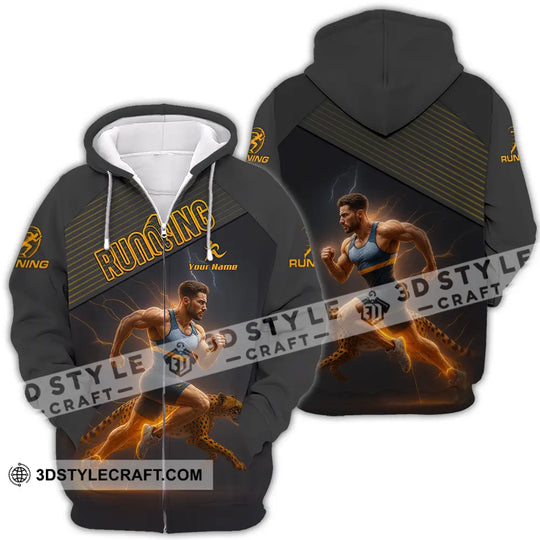 Men Shirt - Custom Man Running Shirt style option 4