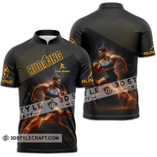 Men Shirt - Custom Man Running Shirt style option 2