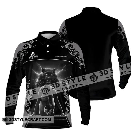 Men Shirt - Custom Ready To Run, Love Running Shirt style option 3