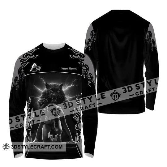 Men Shirt - Custom Ready To Run, Love Running Shirt style option 4